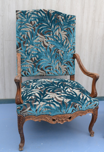 tissu Jungle de casal pour fauteuil, chaise et canapé vendu par la rime des matieres bon plan tissu