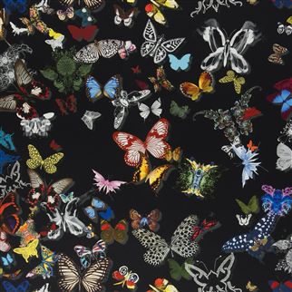tissu lavable butterfly parade de christian lacroix vendu par la rime des matieres