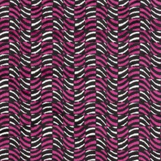 Pergola Sahdes Soft tissu ameublement velours petit imprimé graphique de christian lacroix pour chaise, fauteuil, canapé et rideaux, vendu par la rime des matieres bon plan tissu