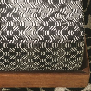 Pergola Shades Soft tissu ameublement velours petit motif graphique de christian lacroix pour chaise, fauteul, canapé et rideaux, vendu par la rime des matieres bon plan tissu
