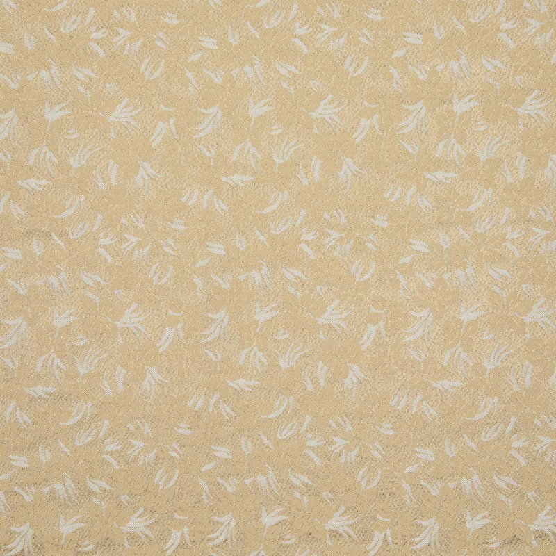 Azalée tissu ameublement petit motif végétal stylisé, jardin secret de lelièvre vendu par la rime des matieres bon plan tissu et frais de port offerts