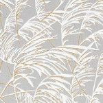 tissu ameublement Graminae de Lelièvre,motif végétal feuillages givrés, pour chaise, fauteuil, canapé, coussin, rideau, tissu vendu par la rime des matieres, bon plan et frais de port offerts