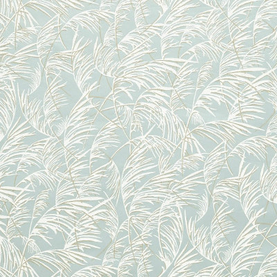 tissu ameublement Graminae de Lelièvre,motif végétal feuillages givrés, pour chaise, fauteuil, canapé, coussin, rideau, tissu vendu par la rime des matieres, bon plan et frais de port offerts