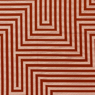 tissu ameublement Hera de Lelièvre, grand motif géométrique bicolore, lavable et non feu, pour chaise, fauteuil, canapé, coussin, rideau, tissu vendu par la rime des matieres, bon plan et frais de port offerts