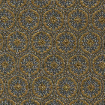 Médaillon tissu ameublement petit motif de style, de Lelièvre, pour fauteuil, canapé et rideaux, vendu par la rime des matieres, bon plan tissu ameublement