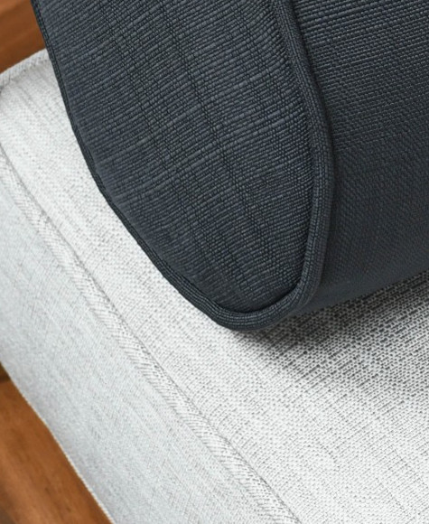 Panama tissu ameublement uni lavable et non feu M1, style toile de lin naturel, de Lelièvre, pour chaise, fauteuil, canapé et rideaux, vendu par la rime des matieres, bon plan tissu
