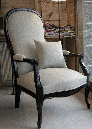 tissu linoso lavable pour fauteuil Voltaire