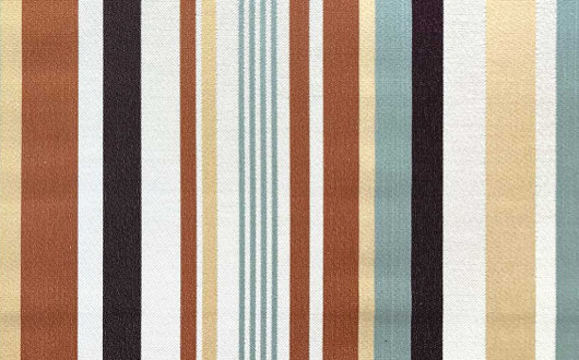 Accademia tissu ameublement rayures élégantes et colorées de luciano marcato pour fauteuil,  canapé, coussins et rideaux, vendu par la rime des matieres bons plans tissu et frais de port offerts