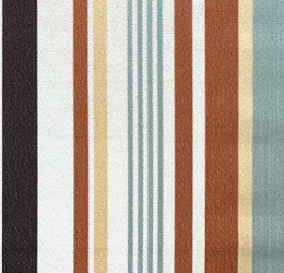 Accademia tissu ameublement rayures élégantes et colorées de luciano marcato pour fauteuil, canapé, coussins et rideaux, vendu par la rime des matieres bons plans tissu et frais de port offerts