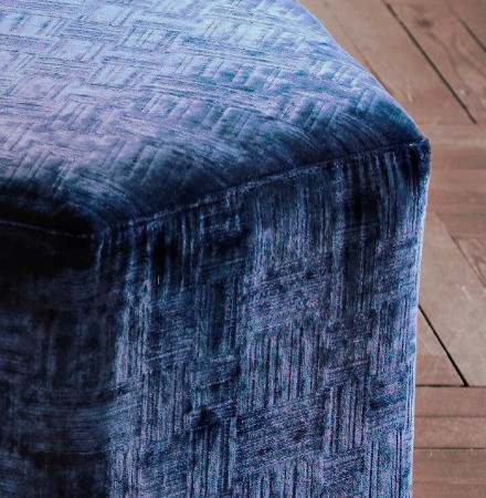 prince tissu velours effet careaux de luciano marcato pour fauteuil et canapé par la rime des matieres bons plans tissu