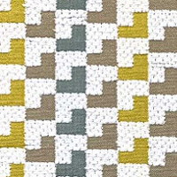 Sospiri tissu ameublement design gaphique petit motif de luciano marcato pour fauteuil, canapé, coussins et rideaux, vendu par la rime des matieres bons plans tissu et frais de port offerts