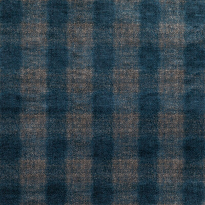 tissu Highland Check, velours motif carreaux écossais,  de Mulberry Home, pour chaise, fauteuil, canapé, rideaux et coussins, vendu par la rime des matieres, bon plan tissu et frais de port offerts