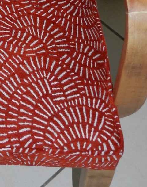 fauteuil bridge tissu natal lavable et aquaclean vendu par la rime des matieres