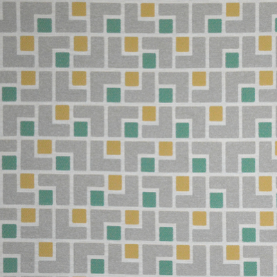 Nazca tissu ameublement imprimé design Aquaclean anti-tâche et lavable de Casal, pour chaise, fauteuil, canapé et rideaux, vendu par la rime des matieres, bon plan tissu
