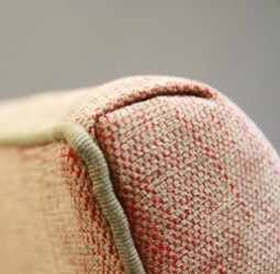 fontibre plain tissu ameublement faux uni lin mlang pour fauteuil et canap de Nina Campbell vendu par la rime des matieres