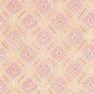 lorette tissu ameublement motif géométrique design  pour fauteuil et canapé de Nina Campbell vendu par la rime des matieres bon plan tissu