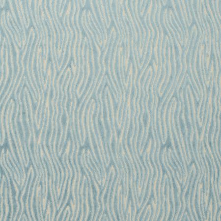 tissu velours onda aqua