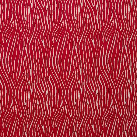 tissu velours onda rouge