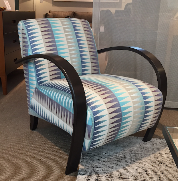 fauteuil  tissu ameublement imprimé joplin pour fauteuil canapé rideaux de osborne & little vendu par la rime des matieres