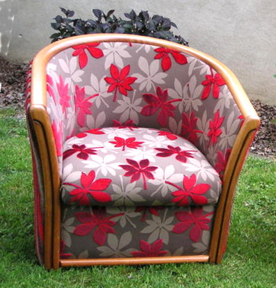 tissu ponthieu pour fauteuil art dco