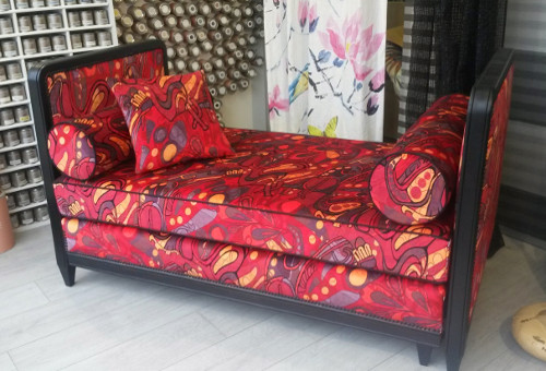 meridienne tissu casal popart