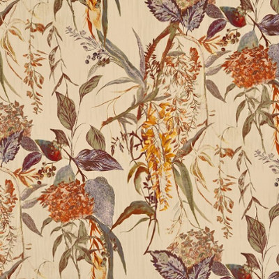 Botanist tissu ameublement velours ras motif végétal de Prestigious Textiles, pour chaise, fauteuil, canapé, jetés de lit, rideau et coussin, vendu par la rime des matieres, bon plan tissu et frais de port offerts