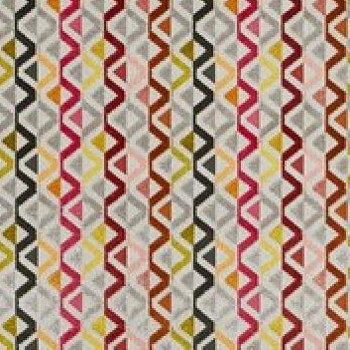 Corcovado tissu ameublement de Prestigious Textiles, velours petit motif design graphique, pour chaise, fauteuil, canapé, rideau et coussin, vendu par la rime des matieres, bon plan tissu et frais de port offerts