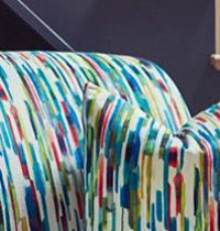 Jasper tissu ameublement lavable motif abstrait style aquarelle  de Prestigious Textiles, pour chaise, fauteuil, canapé, stores, rideau et coussin, vendu par la rime des matieres, bon plan tissu et frais de port offerts