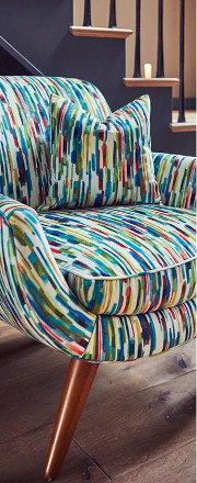 Jasper tissu ameublement lavable motif abstrait style aquarelle  de Prestigious Textiles, pour chaise, fauteuil, canapé, stores, rideau et coussin, vendu par la rime des matieres, bon plan tissu et frais de port offerts