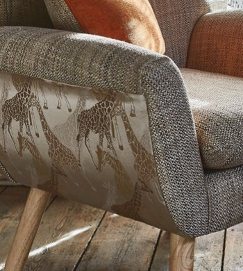 fauteuil tissu Malton faux uni très doux et lavable de Prestigious Textiles, vendu par la rime des matieres, bon plan tissu et frais de port offerts