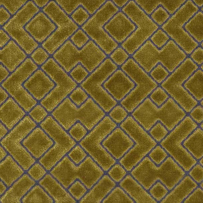 Clark tissu ameublement velours motif Art Déco de Sahco pour chaise, fauteuil, canapé et rideaux, vendu par la rime des matieres, bon plan tissu