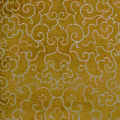 Duomo tissu ameublement velours motif ornemental style oriental, de Sahco pour chaise, fauteuil, canapé et coussins, vendu par la rime des matieres, bon plan tissu et frais de port offerts