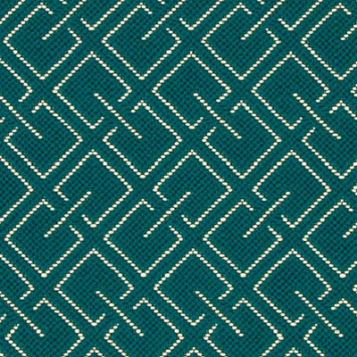 Grid tissu ameublement motif design de Sahco pour chaise, fauteuil, canapé et rideaux, vendu par la rime des matieres, bon plan tissu