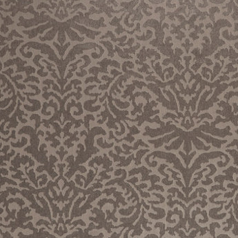 Salon tissu ameublement de Sahco, grande largeur lavable et non feu motif ornemental pour  rideaux et coussisn, vendu par la rime des matieres, bon plan tissu