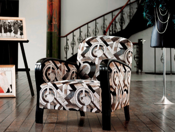 tissu sonia pour chaise, fauteuil et canapé, rideaux de casal vendu par la rime des matières