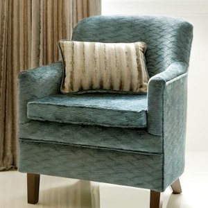 Tempo tissu ameublement velours effet plissé pour fauteuil et canapé vendu par la rime des matieres, bon plan tissu