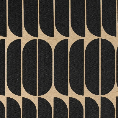 tissu Creatone de Thévenon, motif graphique style vintage, lavable, pour chaise, fauteuil, canapé, rideaux et coussins, vendu par la rime des matieres, bon plan tissu et frais de port offerts. 