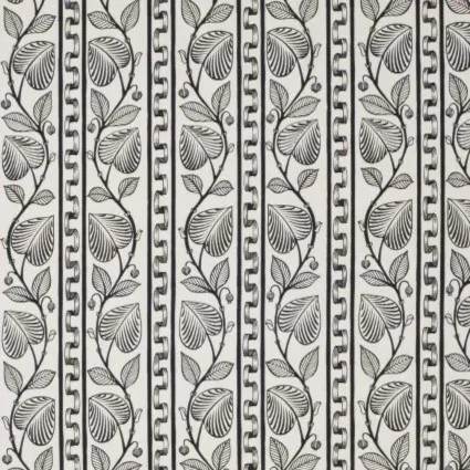 Lily tissu d'ameublement lavable, motif rayure style Art Déco , de Thévenon, pour chaise, fauteuil, canapé, tête de lit, rideaux et coussins, vendu par la rime des matieres, bon plan tissu et frais de port offerts. 