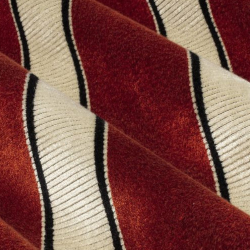 tissu Royal Jacquard de Thévenon, velours rayures modernes, lavable, pour chaise, fauteuil, canapé, rideaux et coussins, vendu par la rime des matieres, bon plan tissu et frais de port offerts. 