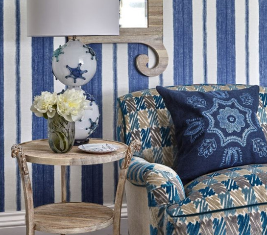 marica tissu velours motif graphique william yeoward pour designers guild vendu par la rime des matieres bon plan