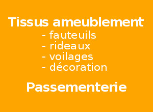 les tissus d'ameublement pour chaises, fauteuils, canapés, rideaux, voilages, coussins, jetés de lits et décoration de la maison, des éditeurs Designers Guild, Lelièvre, Jean Paul Gaultier, Christian Lacroix, Casal, Clarke & Clarke, Camengo, Sahco, Kvadrat, Osborne & Little, Houlès, Nina Campbell, Matthew Williamson, vendus par la rime des matieres, bon plan tissu fauteuil ameublement