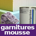 garnitures mousse pour tapisser fauteuils voltaire, cabriolet louis 15, louis 16, bridge et crapaud - frais de port offerts