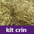 les kits crin traditionnels et semi-traditionnels pour tapisser chaises, fauteuils et bergères, kits tapissiers vendus par la rime des matières - bon plan et frais de port offerts