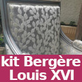 kit crin pour tapisser bergère louis 16 vendu par la rime des matieres - bon plan et frais de port offerts