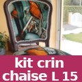 kit crin pour tapisser chaise louis 15 vendu par la rime des matieres - bon plan et frais de port offerts