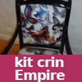 kit crin pour tapisser fauteuil empire vendu par la rime des matieres - bon plan et frais de port offerts