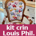 kit crin pour tapisser fauteuil louis philippe vendu par la rime des matieres - bon plan et frais de port offerts