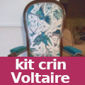 kit crin pour tapisser fauteuil voltaire vendu par la rime des matieres - bon plan et frais de port offerts