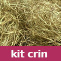 les kits crin traditionnels et semi-traditionnels pour tapisser chaises, fauteuils et bergères, kits tapissiers vendus par la rime des matières - bon plan et frais de port offerts