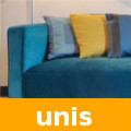 les tissus d'ameublement unis, pour chaises, fauteuils, canapés, rideaux, stores, voilages, jetés de lit et décoration de la maison
